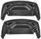 Husky Liners 07-13 Chevy/GMC Silverado/Sierra Black Rear Wheel Well Guards