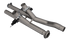 QTP 17-18 Ford Raptor EC/CC 2.5in 304SS Aggressor Cutout Dual Mid Pipes
