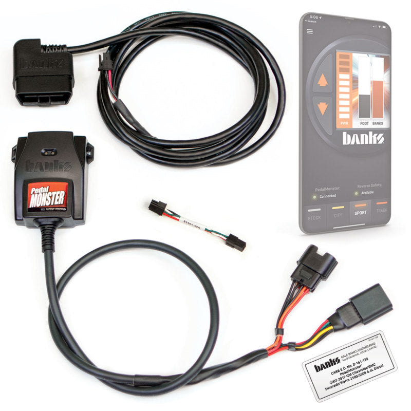 Banks Power PedalMonster Throttle Sensitivity Booster (Standalone) for 07.5-19 GM 2500/3500 64320-C