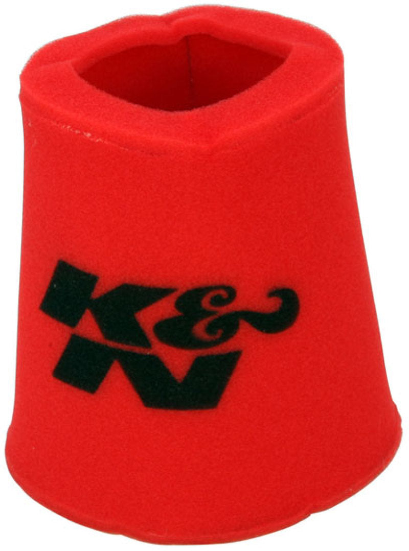 K&N Airforce PreCleaner Air Filter Foam Wrap, Round Tapered Red 6