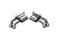 Corsa 16-20 Chevrolet Camaro SS/ZL1 6.2L V8 Polished Xtreme Axle-Back Exhaust (w/ Factory NPP Valve)