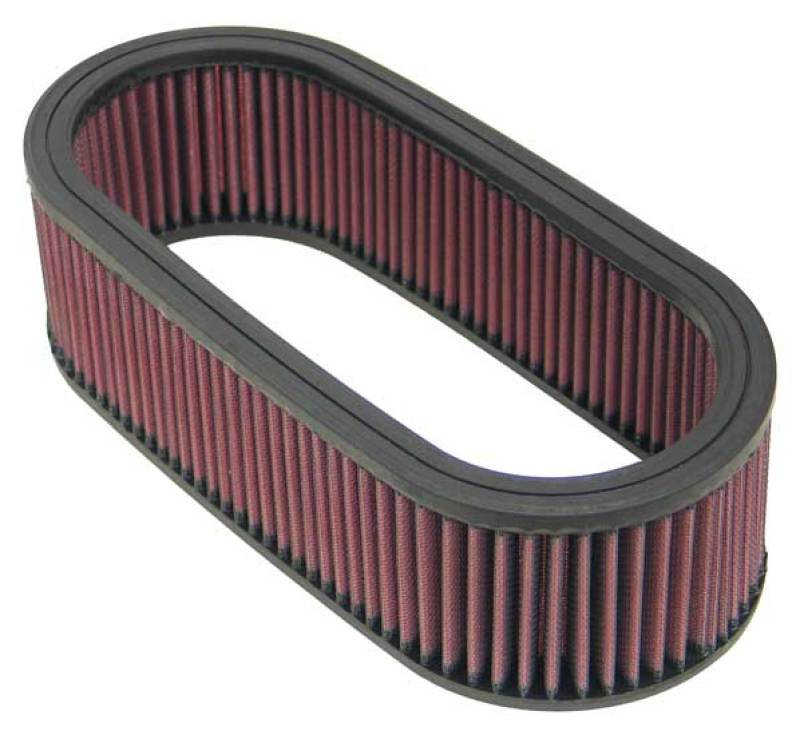 K&N High-Flow Original Universal Air Filter,  Oval - 12"Length x 5-1/4"Width x 3-1/4"Height E-3671