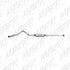 MBRP 3" Cat Back, Single Side 07-08 Chev/GMC 1500 CC EC 6'6" bed 4.8/5.3L S5036P