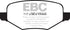 EBC 11-14 Ford Edge 2.0 Turbo Yellowstuff Rear Brake Pads