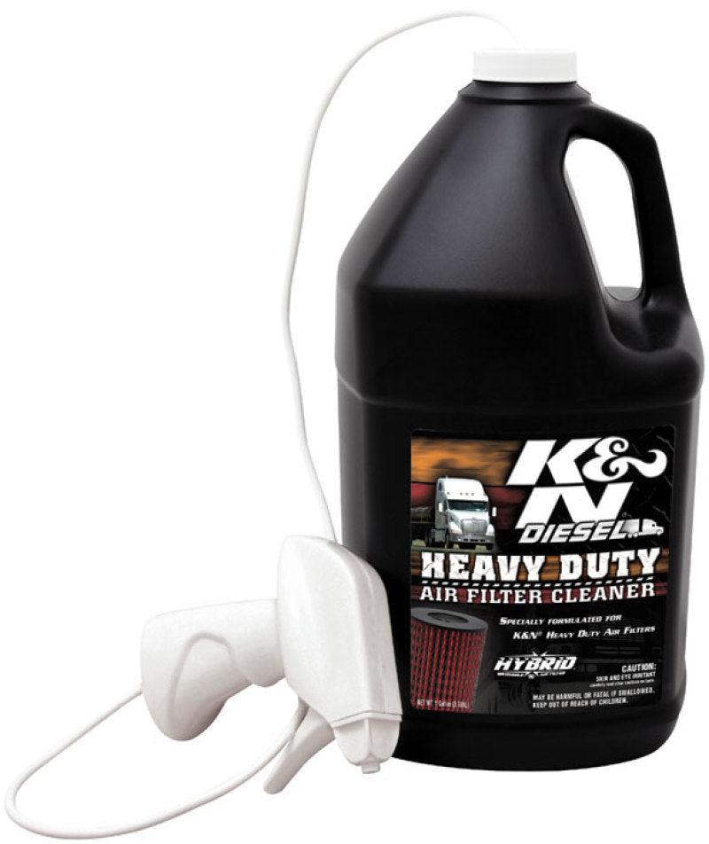 K&N Heavy Duty Air Filter Cleaner, DryFlow -1 Gallon, 128 Oz 99-0638