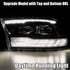 AlphaRex LUXX LED Projector Headlights Plank Style Black for 09-18 Dodge Ram 1500HD 880539