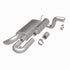 MagnaFlow 18-23 Jeep Wrangler JL 2.0L/3.6L Overland Series Axle-Back Exhaust