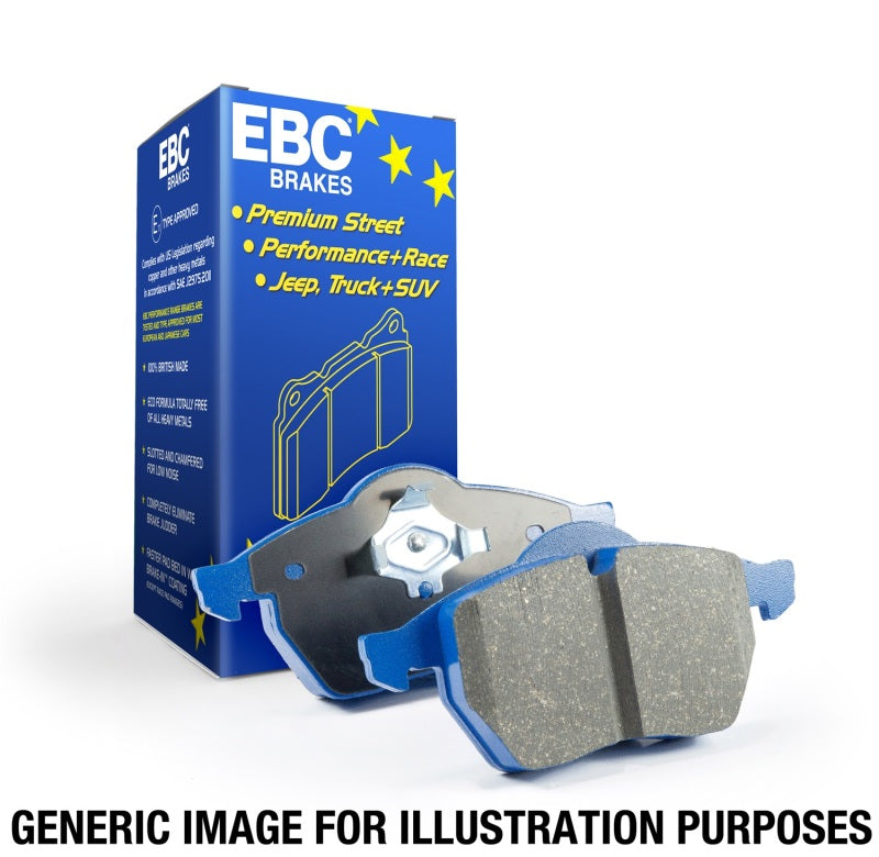 EBC 2012+ Subaru BRZ/FRS/86 2.0L Bluestuff Rear Brake Pads