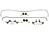 Whiteline 05-06 Subaru Legacy / 06-09 Legacy Spec.B Front and Rear Swaybar Assembly Kit