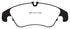 EBC 11 Audi A6 2.0 Turbo Redstuff Front Brake Pads