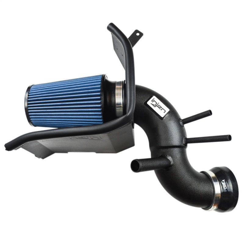 Injen Wrinkle Black SP Short Ram Cold Air Intake System For 18-21 KIA Stinger L4-2.0L Turbo SP1355WB