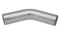 Vibrant 4.5in OD T6061 Aluminum Mandrel Bend 45 Degree - Polished