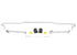 Whiteline 08+ Subaru WRX Hatch / 08-09 Subaru STi Rear 20mm Heavy Duty Adjustable Swaybar (includes