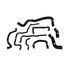 Mishimoto 99-05 Volkswagen Golf 1.8T Black Silicone Hose Kit