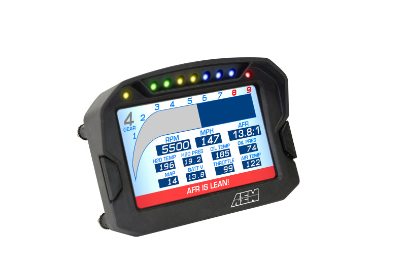 AEM CD-5 Carbon Non-Logging/ Non-GPS Digital Dash Display - 30-5600