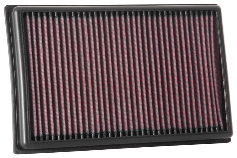 K&N High-Flow Original Drop In Air Filter for 2017+ Audi A3 1.5L L4 33-3111