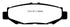 EBC 93-97 Lexus GS300 3.0 Redstuff Rear Brake Pads