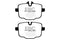 EBC 2021+ BMW M3/M4 3.0TT (G80/G82/G83 w/Cast Iron Rotors) Redstuff Rear Brake Pads