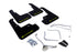 Rally Armor 15-21 Subaru WRX/STI (Sedan ONLY) Black UR Mud Flap w/ Green Logo