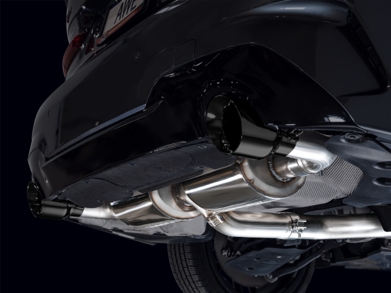 AWE Tuning Touring Edition Axleback Exhaust for BMW G2X 330i/430i - Diamond Black 3015-33429