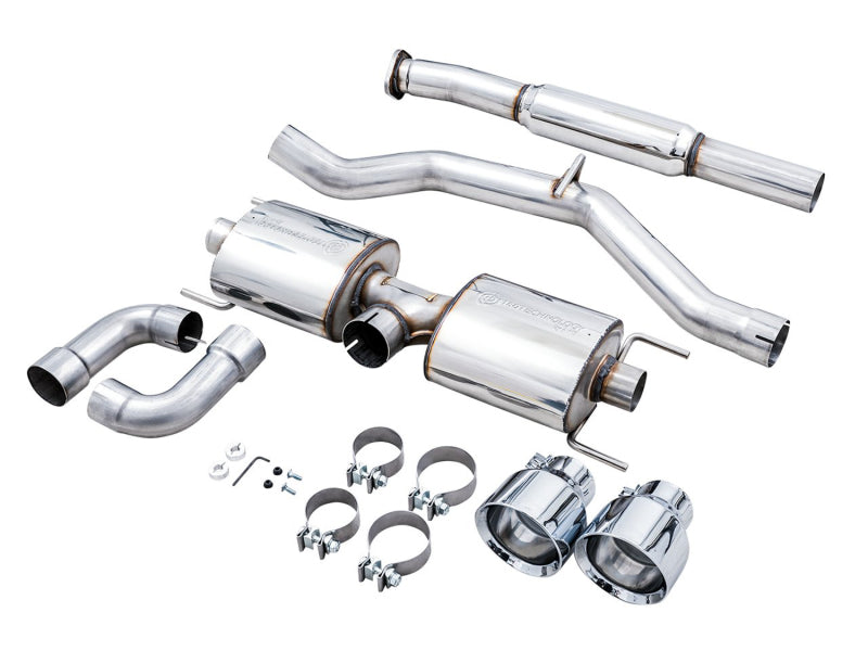 AWE Tuning Touring Edition Cat-Back Exhaust Chrome Silver Tips for Subaru BRZ/Toyota GR86/86 3015-32486