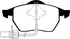 EBC 99-01 Audi A4 1.8 Turbo (B5) Redstuff Front Brake Pads