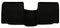 Husky Liners 2015 Ford Explorer WeatherBeater 2nd Row Black Floor Liner