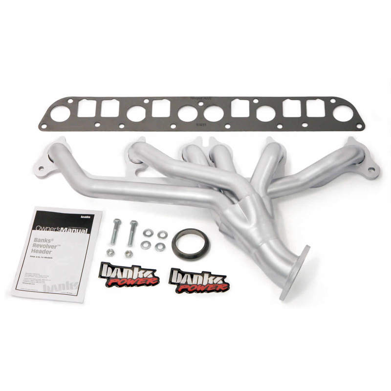 Banks Power Revolver Exhaust Header Sys w/hardware 91-99 Jeep 4.0 Wrangler / 91-98 Cherokee 51327