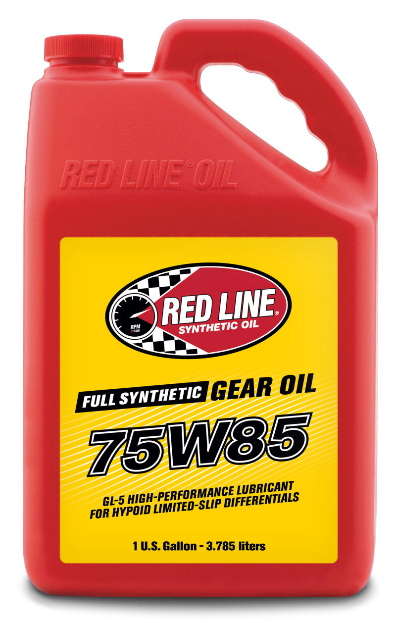 Red Line 75W85 Fully Synthetic Gear Oil GL-5 (Set of 4 x 1 Gallon) 50105