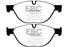 EBC 12-13 BMW 528 2.0 Turbo (F10) Performance Yellowstuff Front Brake Pads