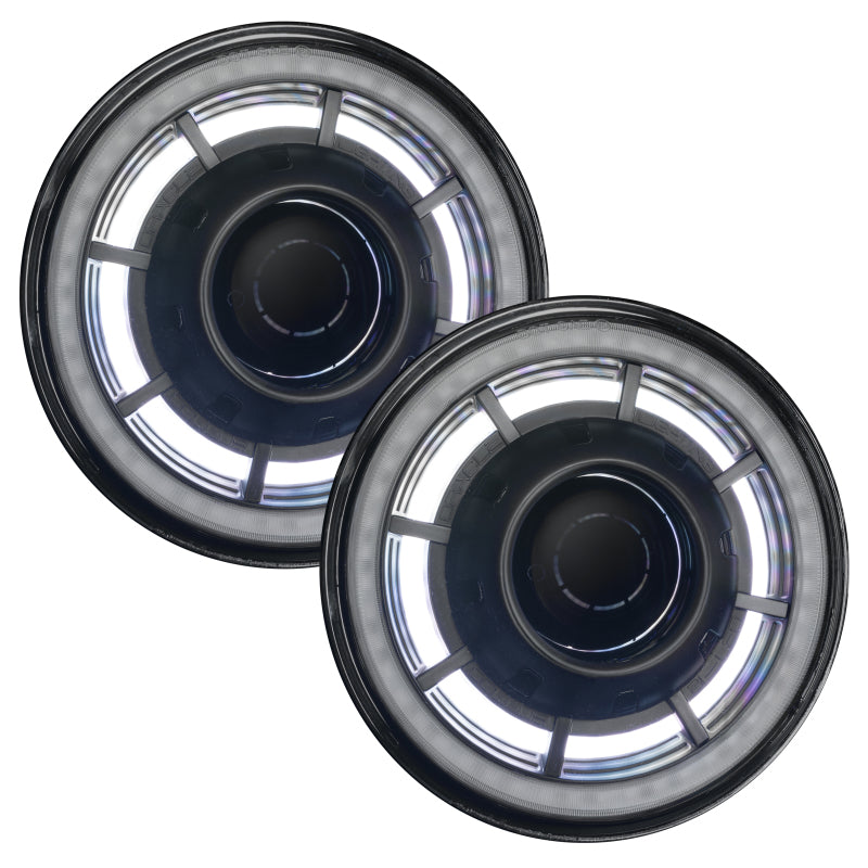 ORACLE Lighting Oculus 7" ColorSHIFT Bi-LED Projector Headlights for 07-18 Jeep Wrangler JK 5876-335