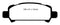 EBC 02-06 Subaru Baja 2.5 Yellowstuff Rear Brake Pads