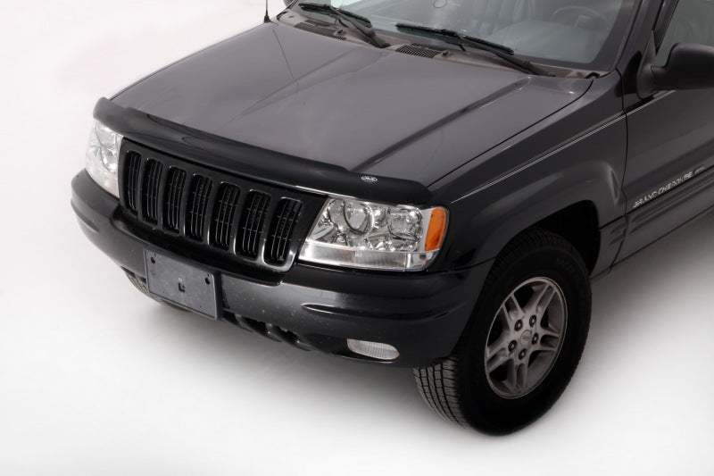 AVS 99-04 Jeep Grand Cherokee High Profile Bugflector II Hood Shield - Smoke