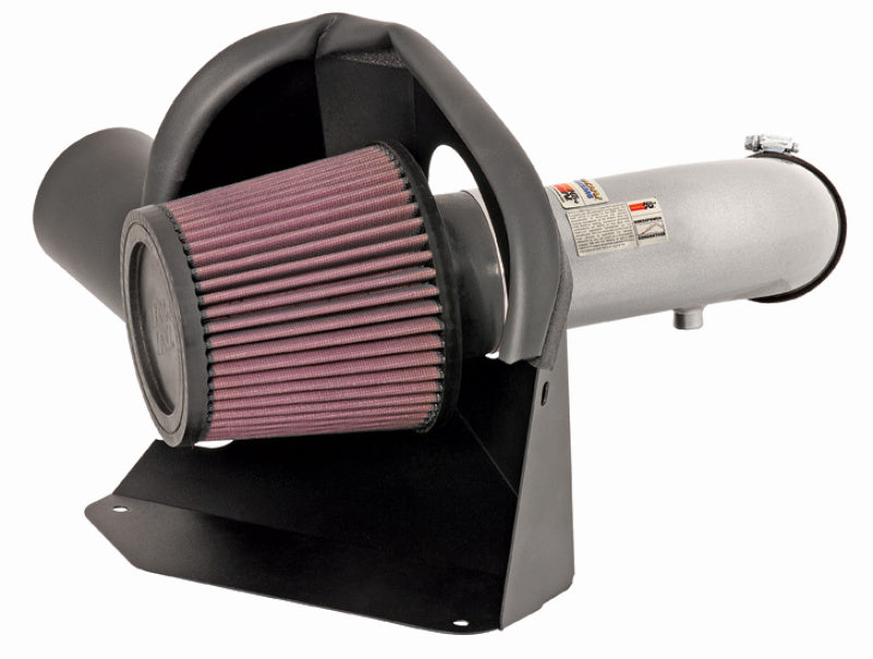 K&N 69 Series Typhoon Short Ram Cold Air Intake, Silver for 07-10 Nissan Altima 2.5L 69-7061TS