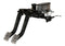 Wilwood Adjustable-Tandem Dual Pedal - Brake / Clutch - Fwd. Swing Mount - 6.25:1 - Black E-Coat