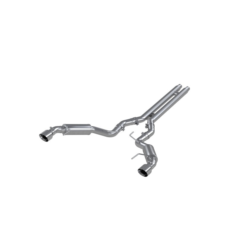 MBRP 3"Cat Back Dual Split Rear Race Version Aluminized 4.5"Tips For 15-17Ford Mustang GT5.0 S7278AL