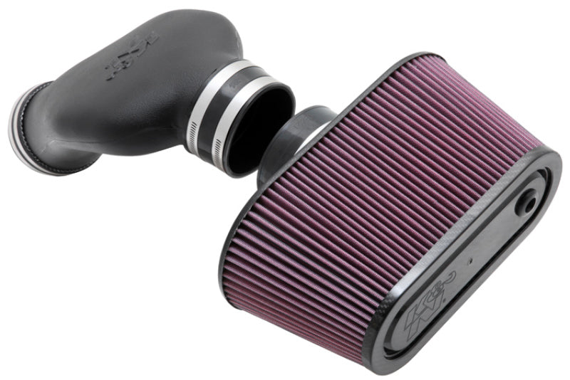 K&N Aircharger Performance Cold Air Intake, High-flow, for 01-04 Chevy Corvette V8-5.7L 63-1050