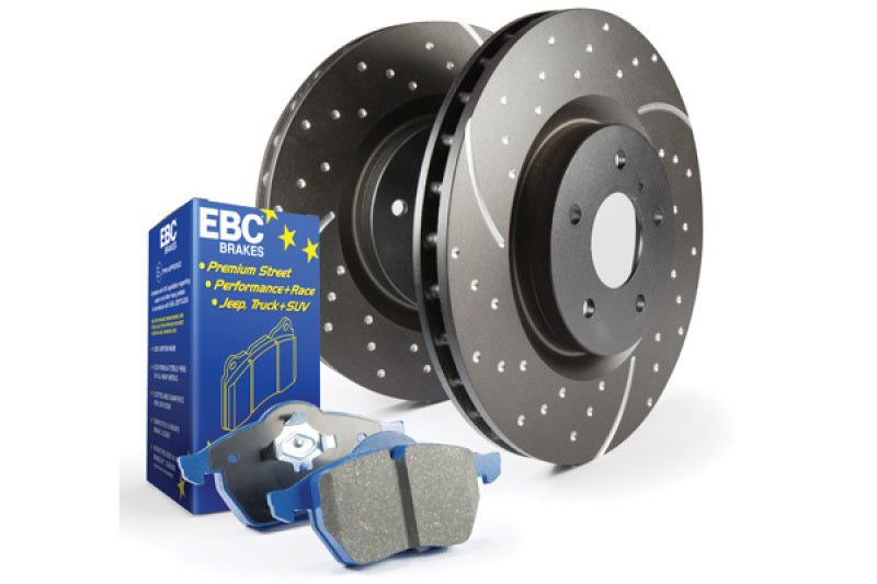 EBC S6 Kits Bluestuff Pads and GD Rotors