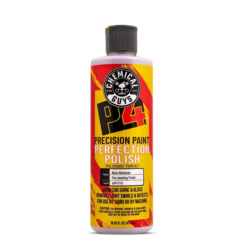 Chemical Guys P4 Precision Paint Perfection Polish (Set of 6 x 16 Oz. Bottles) GAP11716