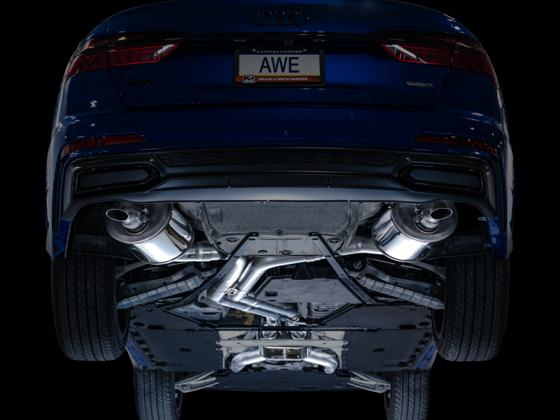 AWE Tuning Touring Edition Turn Downs Cat-back Exhaust For 19-23 Audi C8 A6/A7 3.0T 3015-31003