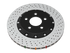 DBA 2020+ Chevrolet Corvette C8 Z51 Rear Crossdrilled 5000 Series Rotor