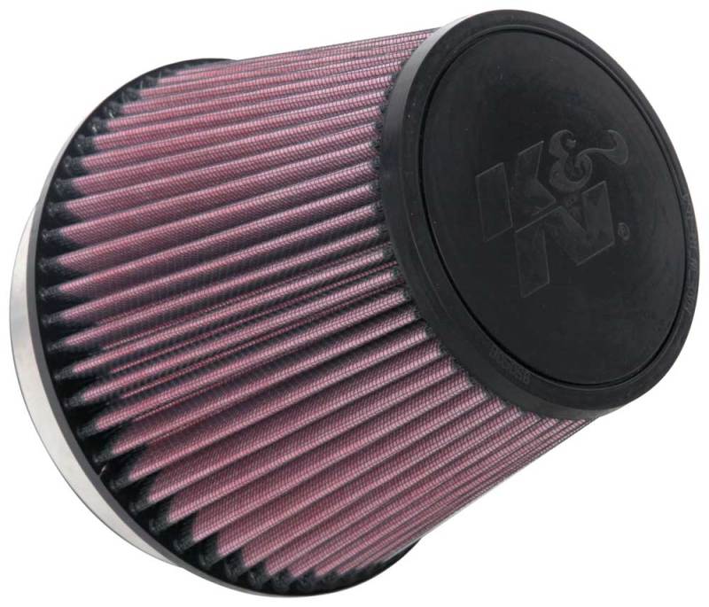 K&N High-Flow Original Universal Clamp-On Air Filter 6"FLG, 7-1/2"B, 5"T, 6"H RU-1036