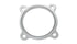 Vibrant Metal Gasket GT series/T3 Turbo Discharge Flange w/ 3in in ID Matches Flange #1438 #14380