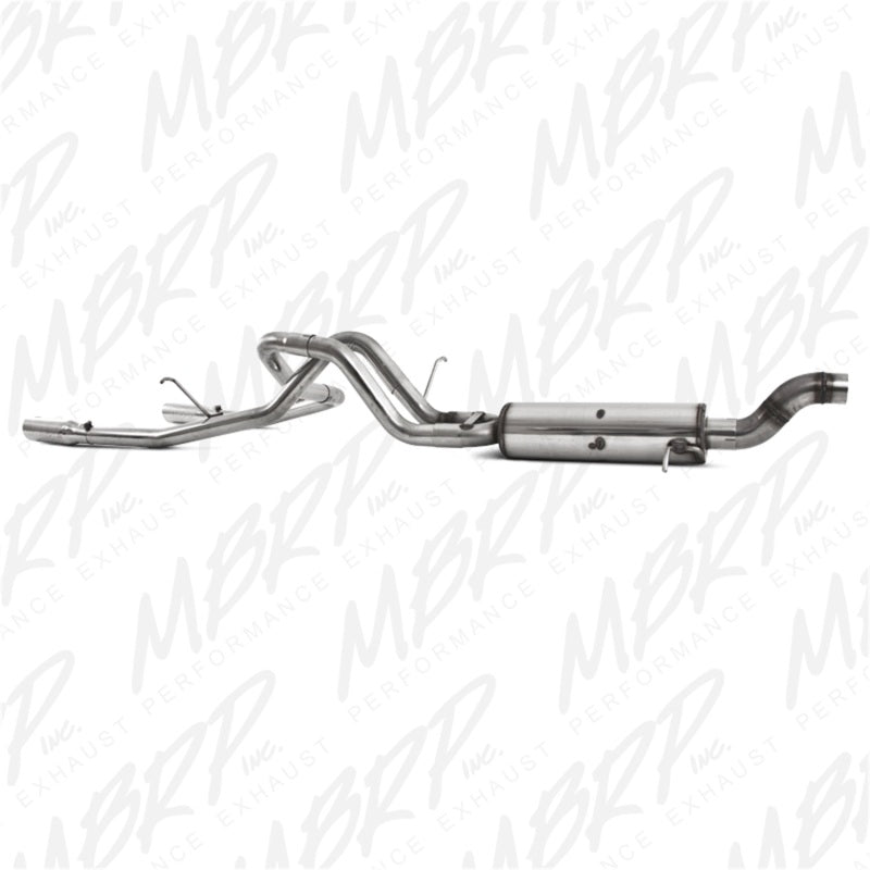 MBRP 2.5"Cat Back, Dual Rear Exit 09-11 Chev/GMC Colorado/Canyon 5.3L V8 EC/CC-SB S5074409