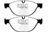 EBC 12-13 BMW 528 2.0 Turbo (F10) Performance Yellowstuff Front Brake Pads