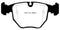 EBC 00-04 BMW M5 5.0 (E39) Redstuff Front Brake Pads