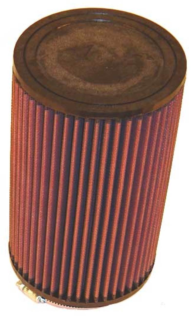 K&N 3.5"FLG ID, 5"OD, 8.5"H High-Flow Original Universal Rubber Air Filter Round Straight - RU-1785