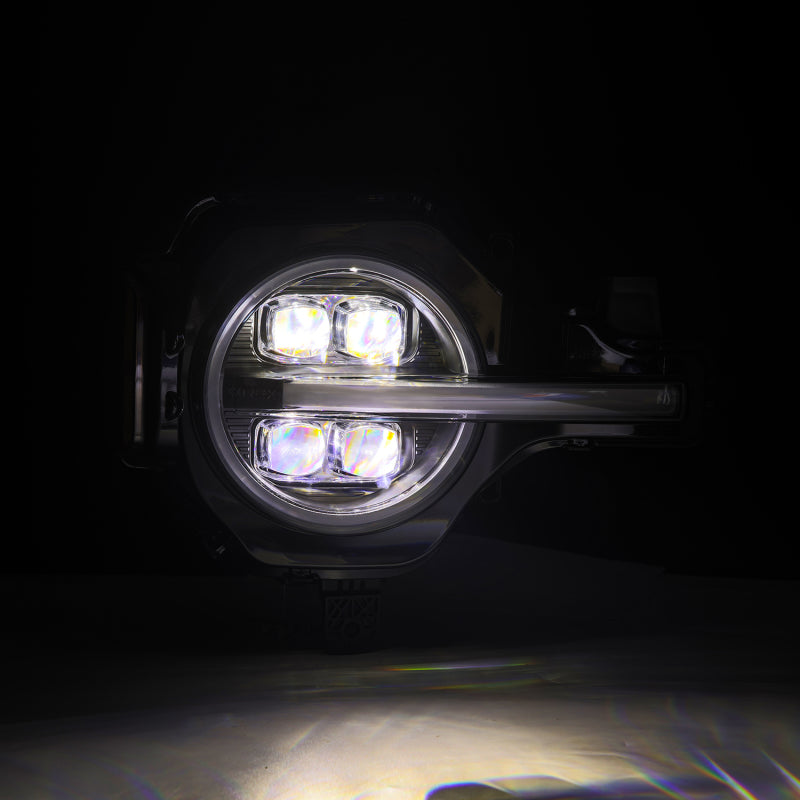 AlphaRex NOVA LED Projector Headlights Black for 21-23 Ford Bronco 880260