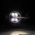 AlphaRex NOVA LED Projector Headlights Black for 21-23 Ford Bronco 880260