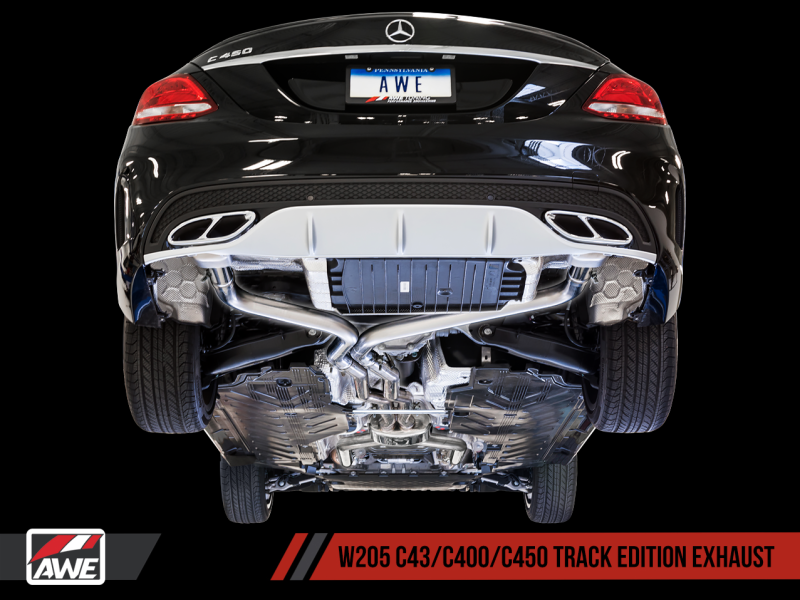 AWE Tuning Touring Edition Exhaust for Mercedes-Benz W205 C450 AMG / C400 3015-31012